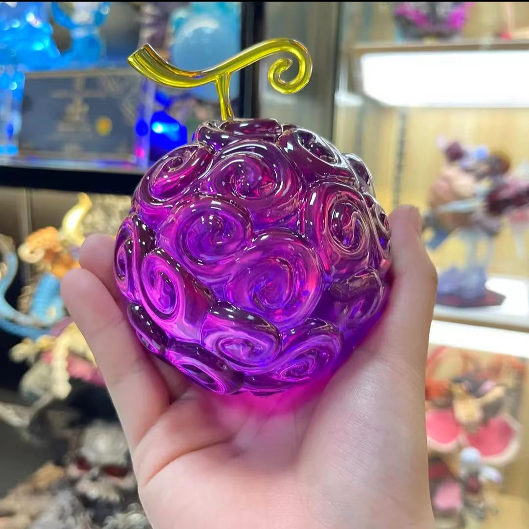 Limited edition,Pure Resin Clear Devil Fruit Figure
