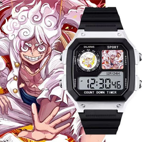 Relógio Esportivo Eletrônico – Luffy
