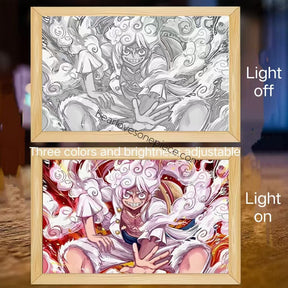 Sketch Art Light Painting Night Light Lamp