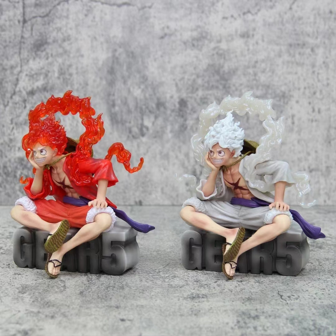 16cm Sitting Nika Luffy Figure