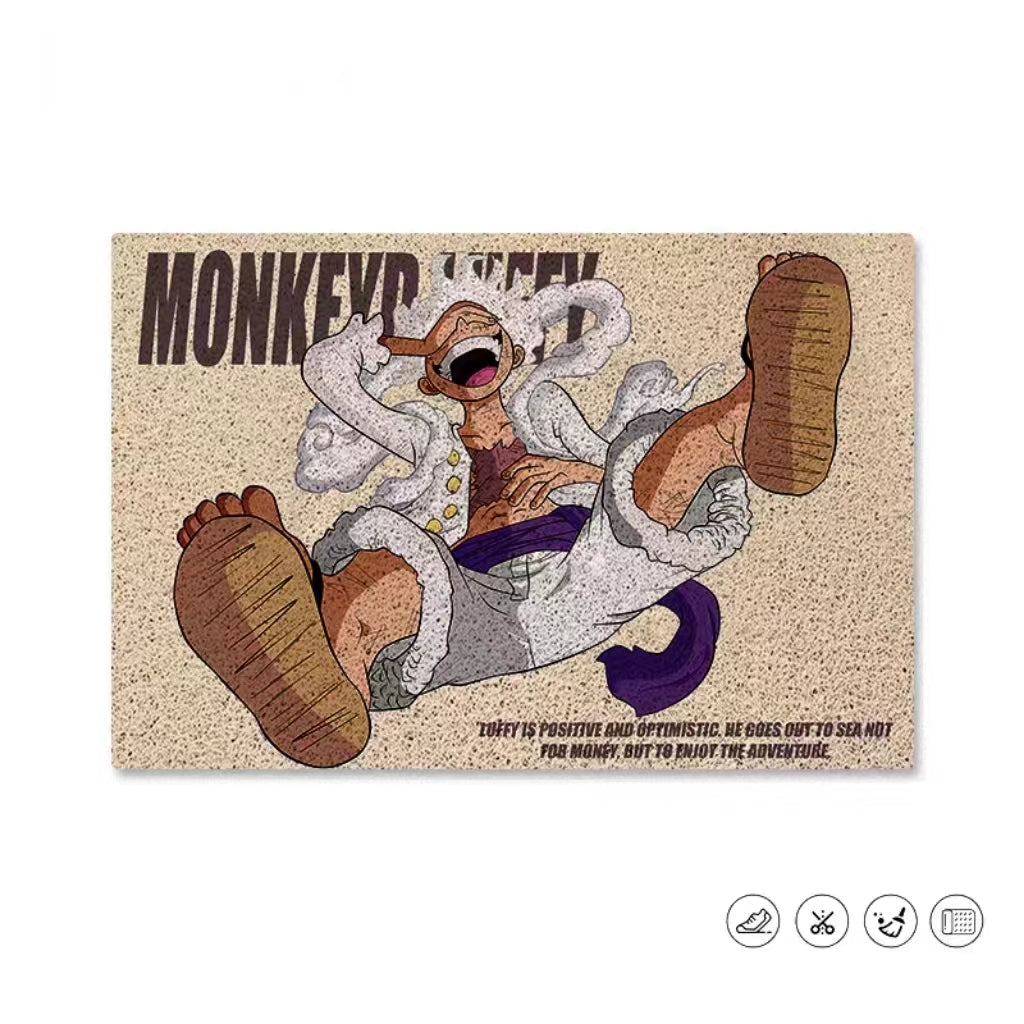 Nika Luffy Floor Doormat, Wire Loop Floor Mat