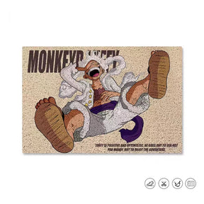 Nika Luffy Floor Doormat, Wire Loop Floor Mat