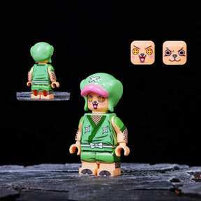 Wano Characters Building Block Mini Figure