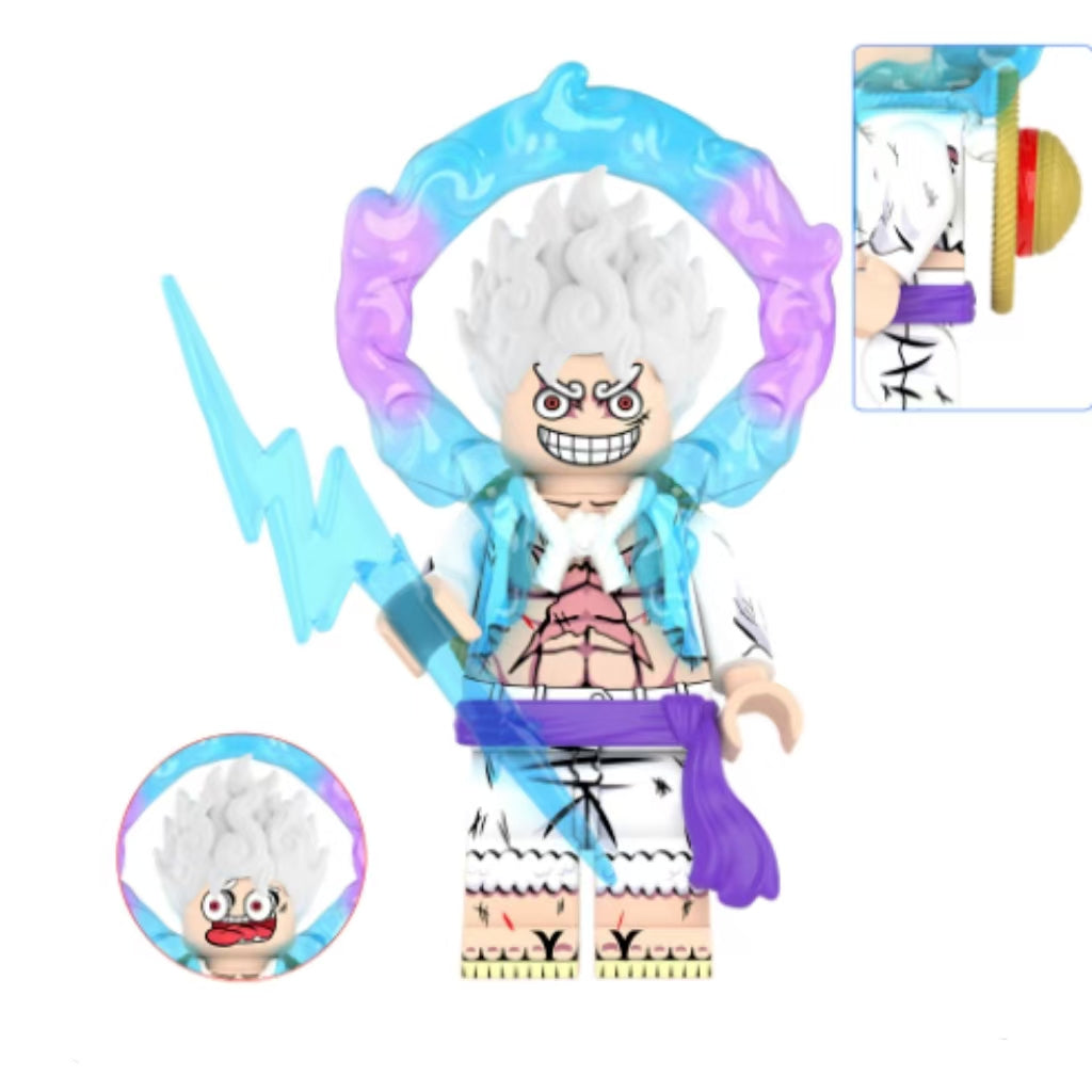 Gear 5 Luffy Building Block Mini Figure