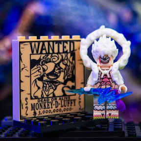 Gear 5 Luffy Building Block Mini Figure