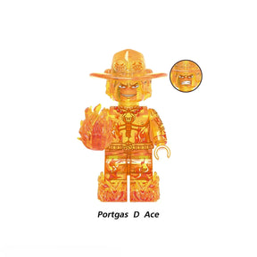 New edition,Wano Law,Ace,Building Block Mini Figure