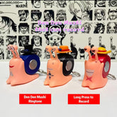 ASL Voice Recorder Den Den Mushi Transponder Snail Figure Keychain