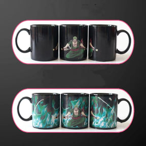 New edition,Straw Hats All 10 Members Color Change Mug