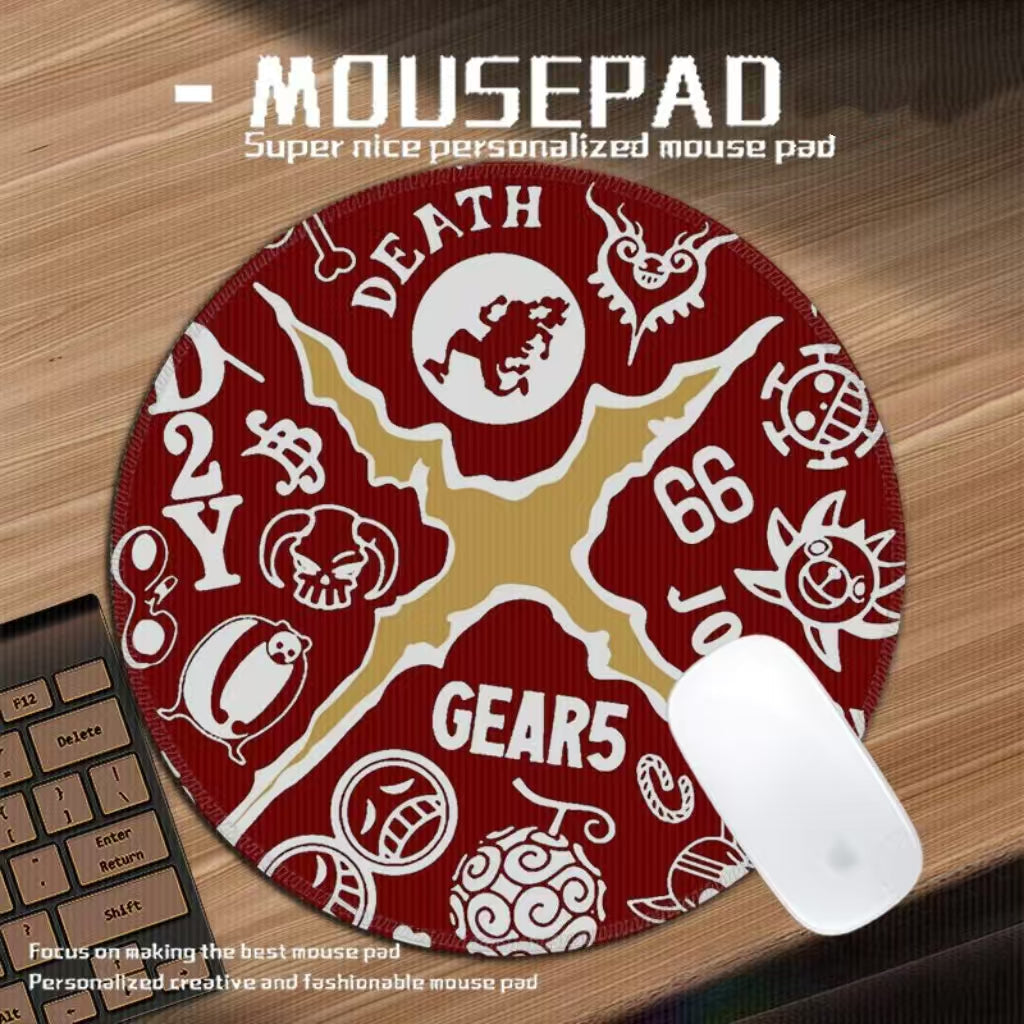 Golden Scar Mouse Pad