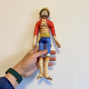 Straw Hats Luffy Zoro Sanji Nami Toy with Movable Limbs