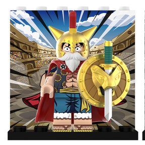 Mini Figura Colecionável Lucy e Doflamingo Jovem