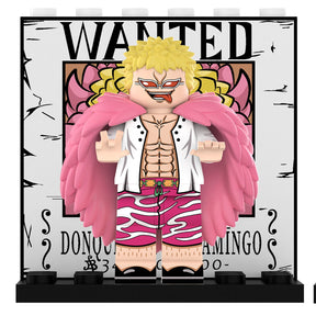 Mini Figura Colecionável Lucy e Doflamingo Jovem