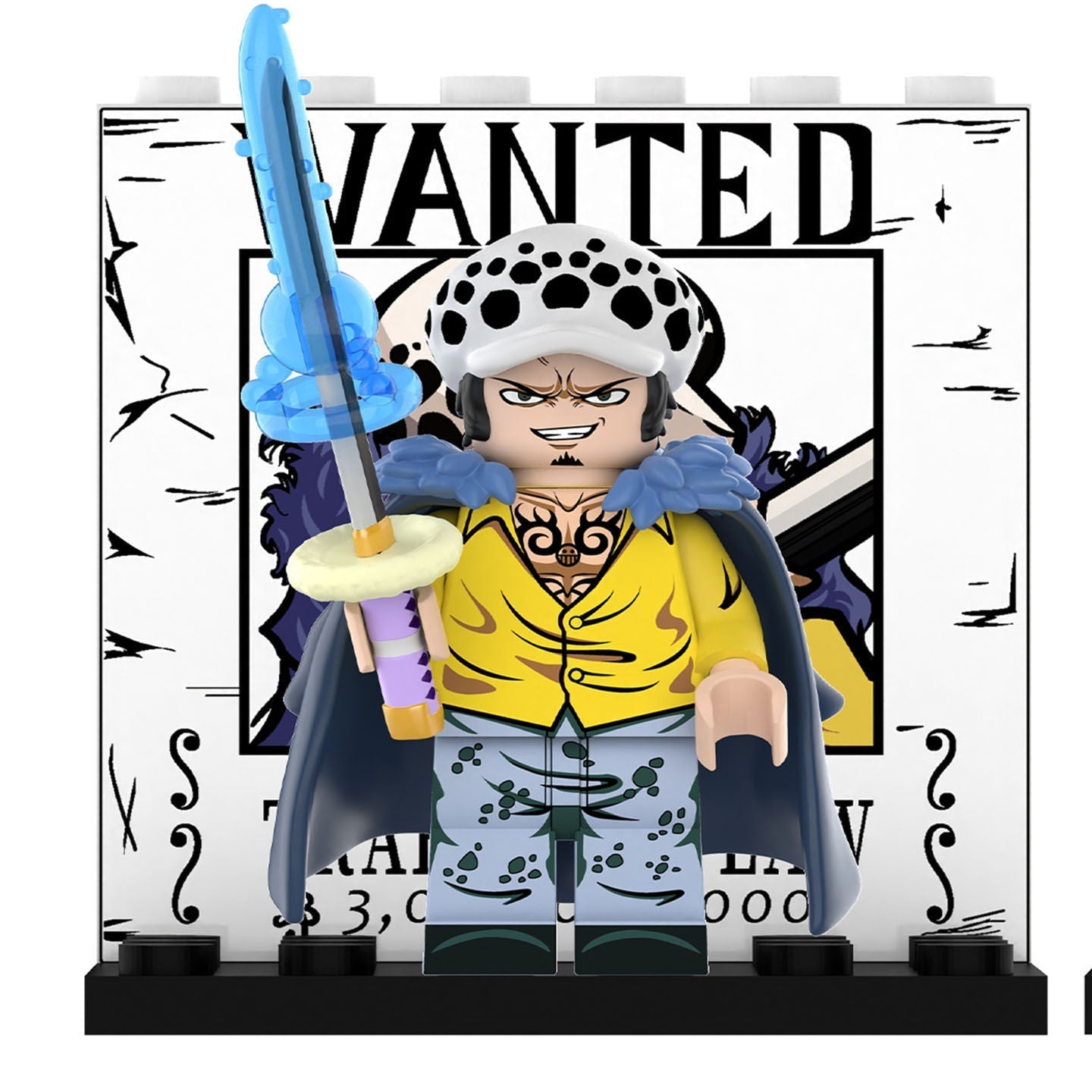 Mini Figura Colecionável Lucy e Doflamingo Jovem