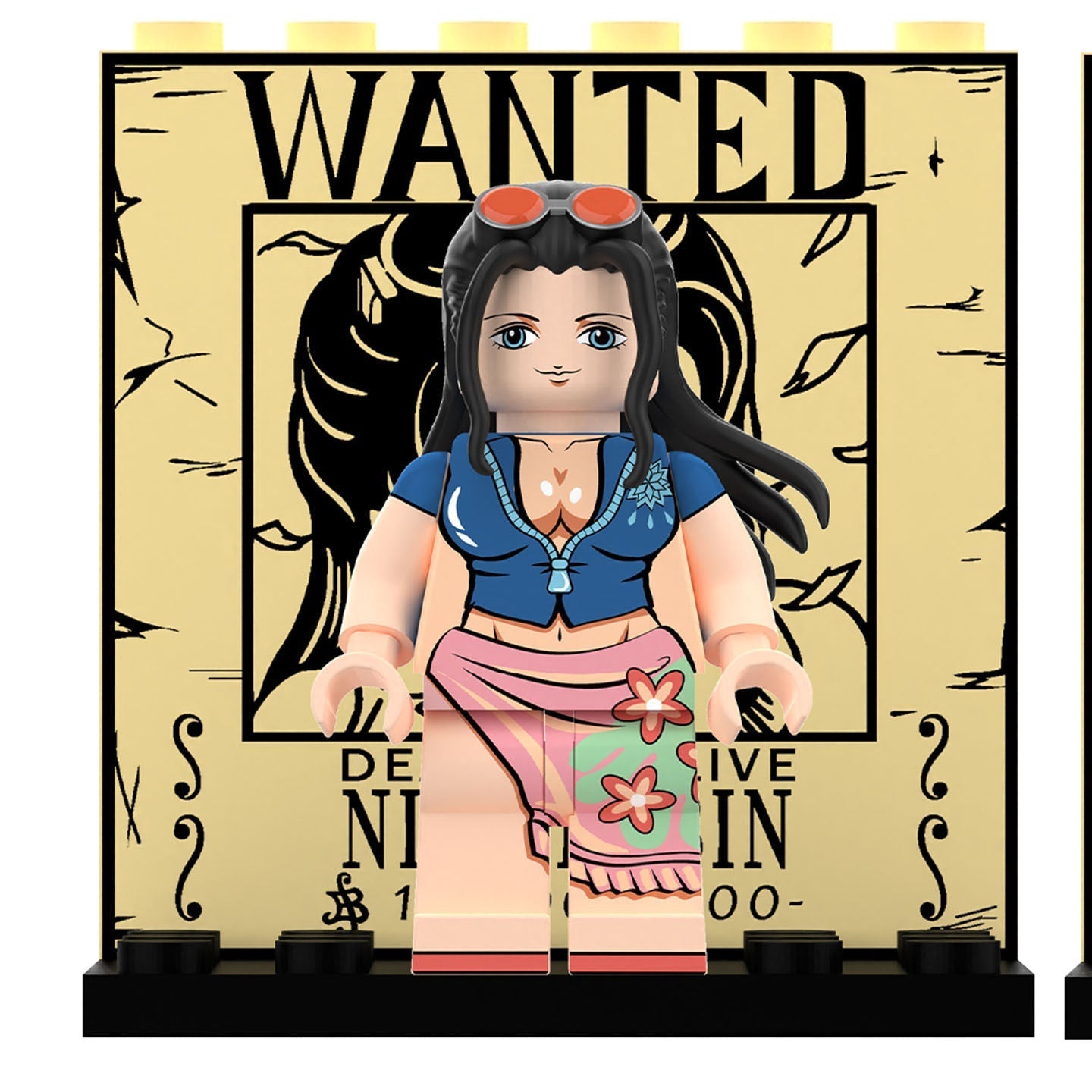 Mini Figura Colecionável Lucy e Doflamingo Jovem