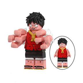 Nova Edição – Mini Figuras Colecionáveis do Nightmare Luffy e do Almirante de Frota Akainu