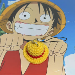 Pingente de Gorro – Ace, Sabo, Luffy e Chopper (penduráveis)
