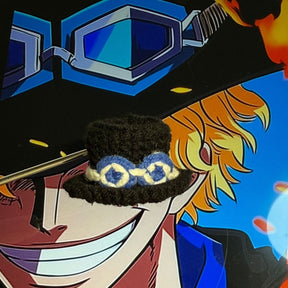 Pingente de Gorro – Ace, Sabo, Luffy e Chopper (penduráveis)