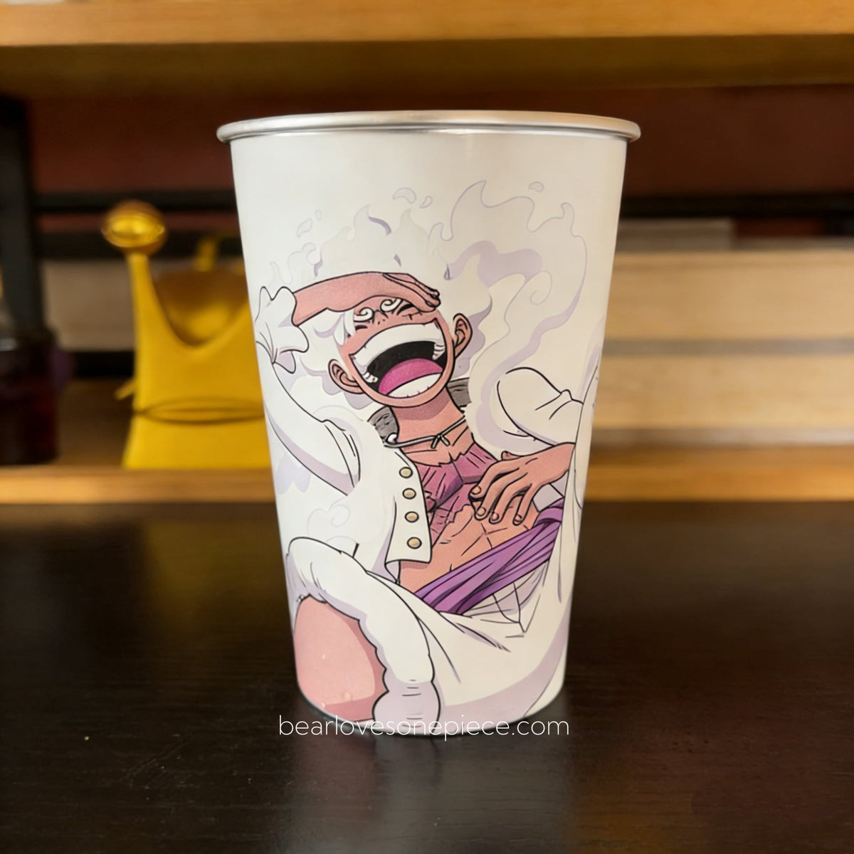 Caneca Gear 5 Luffy – Muda de Cor com Sensibilidade ao Frio