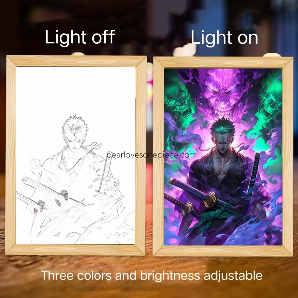 Sketch Art Light Painting Night Light Lamp