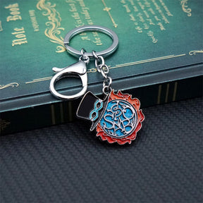 Character Name Keychain Necklace