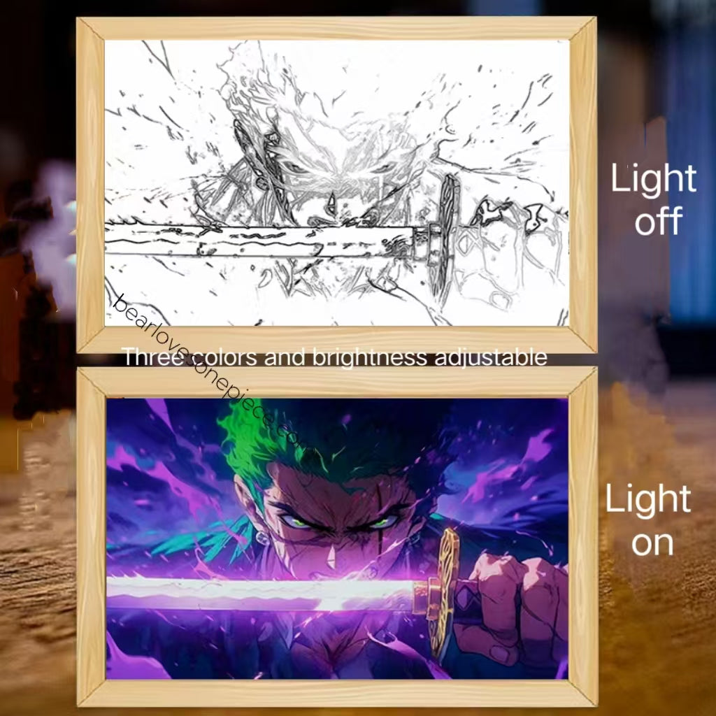 Sketch Art Light Painting Night Light Lamp