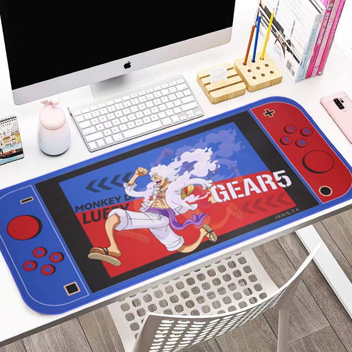 Gear 5 Luffy Gaming Mouse Pad