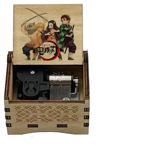 Gurenge Vintage Wooden Music Box