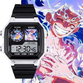 Relógio Esportivo Eletrônico – Luffy