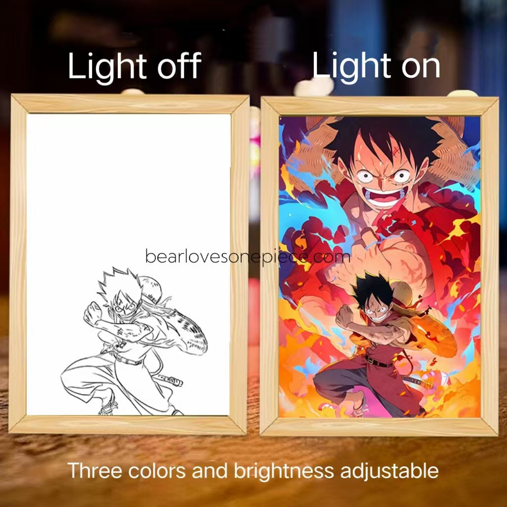 Sketch Art Light Painting Night Light Lamp