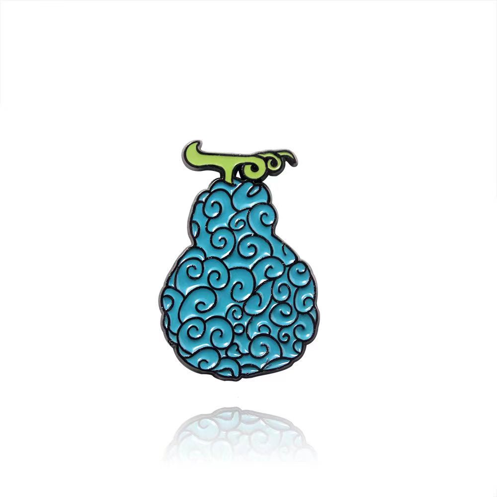 Devil Fruit Metal Pin