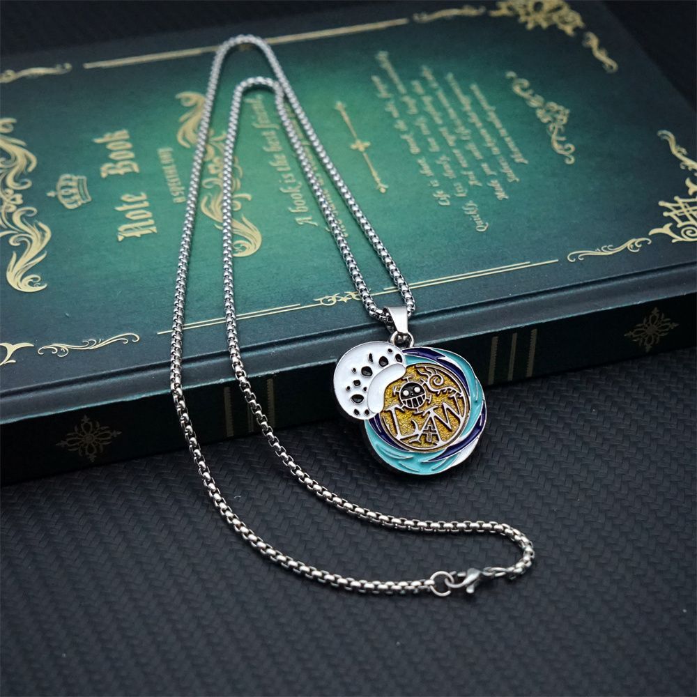 Character Name Keychain Necklace