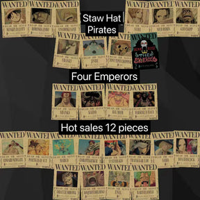 Brand New Kraft paper Wanted Poster,Bounty Poster