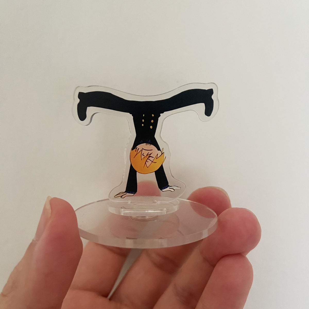 Sanji Party Table Kick Course Acrylic Spinning Toy