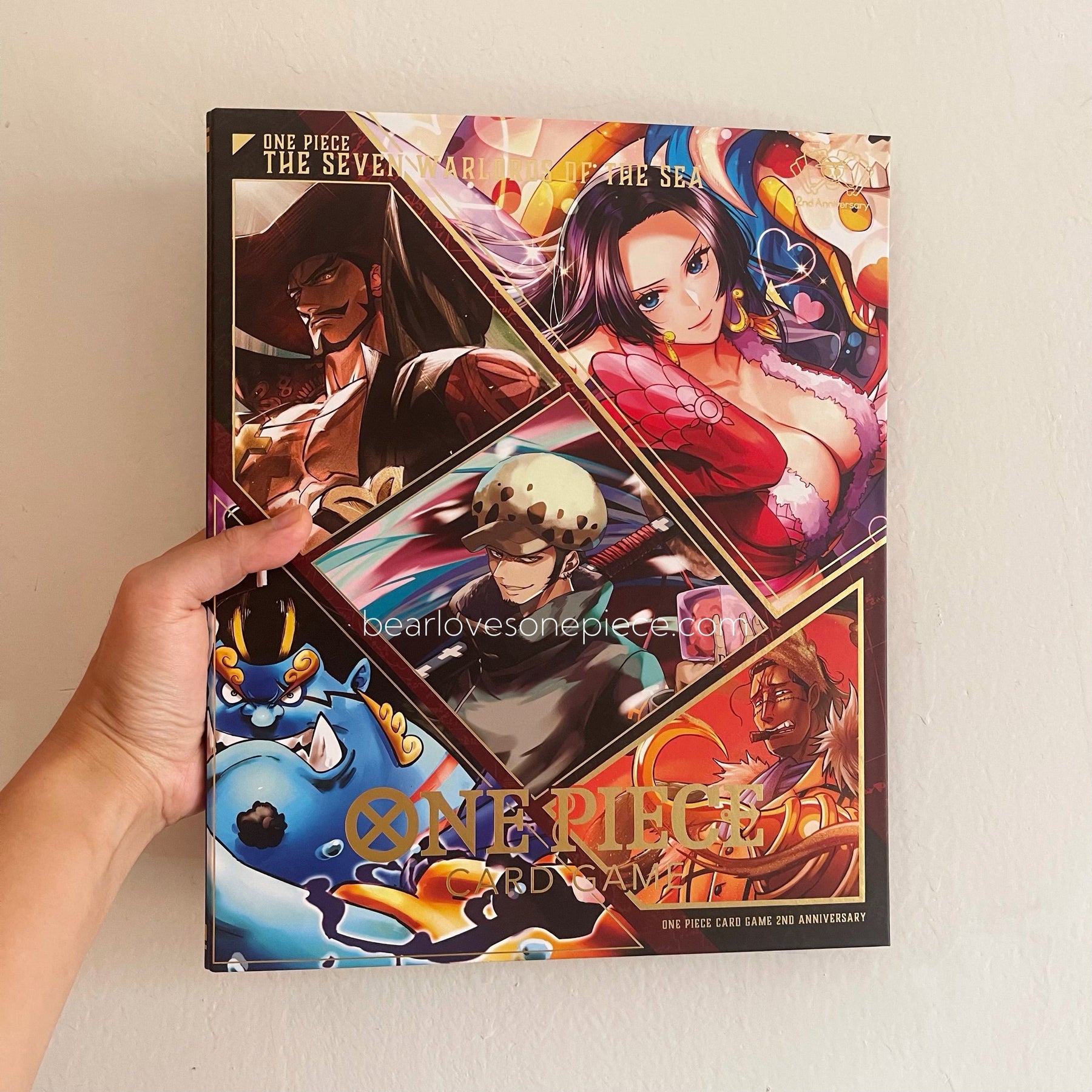 Portfólio de Cartas One Piece – Card Game TCG “7 Warlords of the Sea” (Álbum / Capa para Cartas)