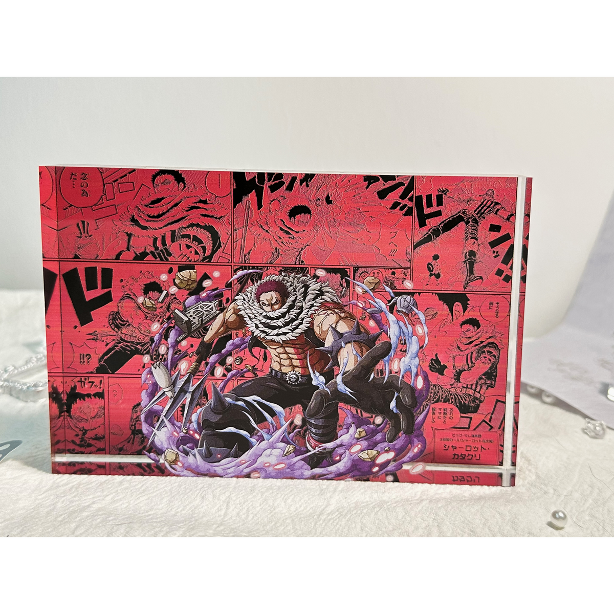 Acrylic Clear Brick Stand 02