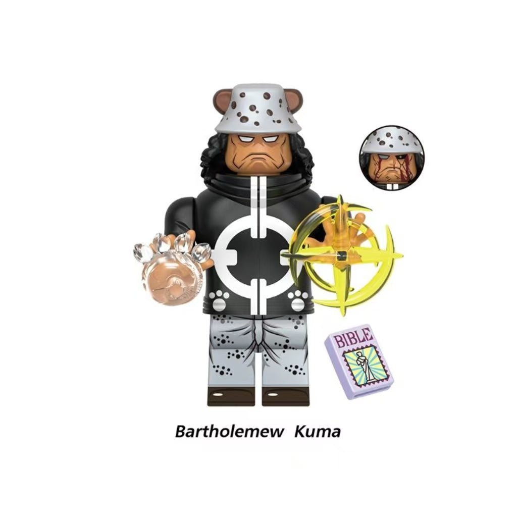 New edition,Kuma,Onigashima Law Building Block Mini Figure