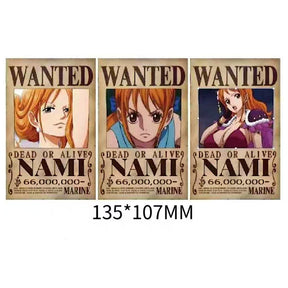 Wanted Poster 3D Motion sticker, 3 varieties Of morphologic
