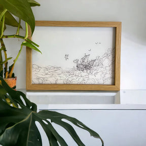 The Going Merry/Thousand Sunny LED Light Painting