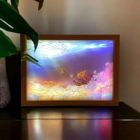 The Going Merry/Thousand Sunny LED Light Painting