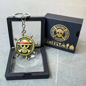 Buggy Luffy Stress Relief Fidget Spinner Keychain