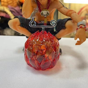 Limited edition,Pure Resin Clear Devil Fruit Figure