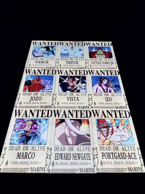 Wanted Poster,Bounty Poster Acrylic Stand