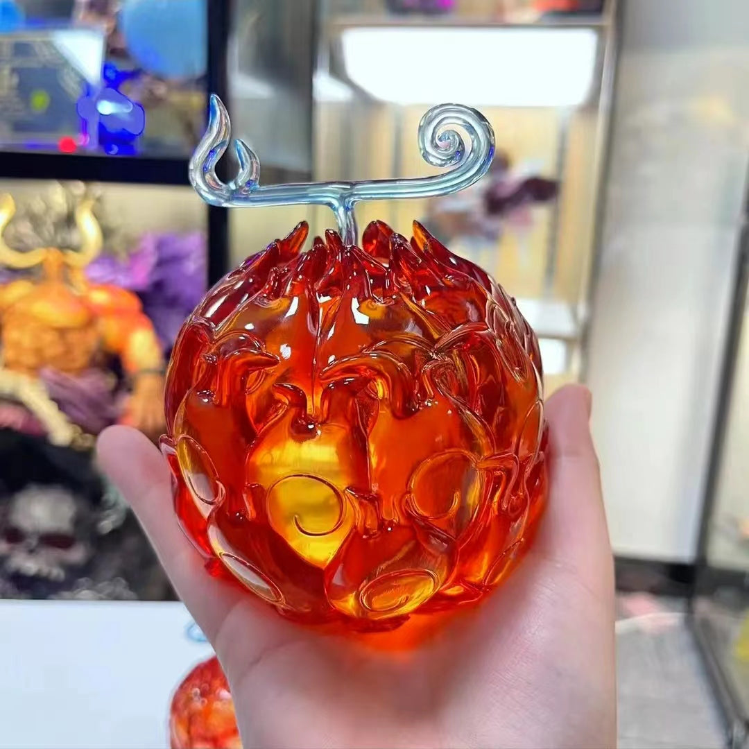 Limited edition,Pure Resin Clear Devil Fruit Figure